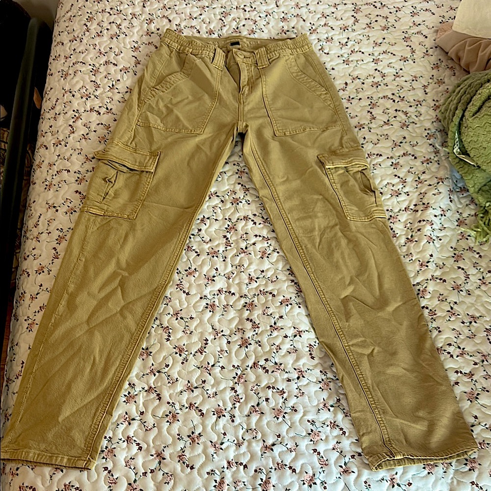 American Eagle Stretch High Waisted Stovepipe Utility Pant